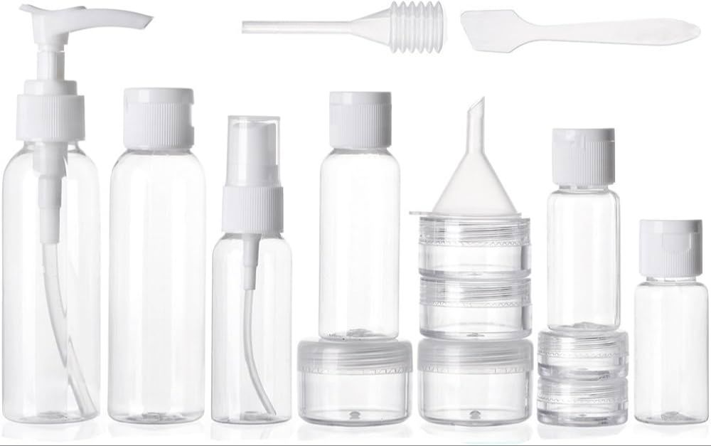 100ml toiletry bottles for carry on