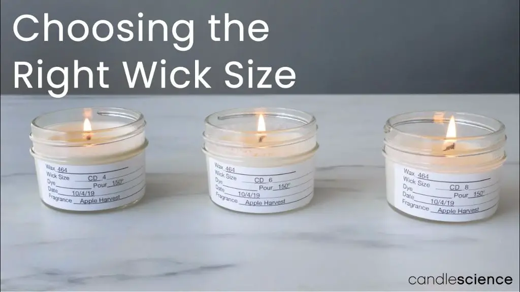 choosing right candle wick