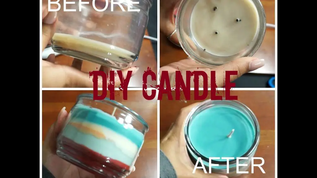 craft ideas for reusing leftover candle wax