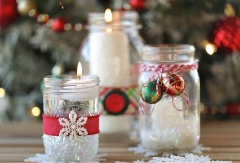 decorative jar candles