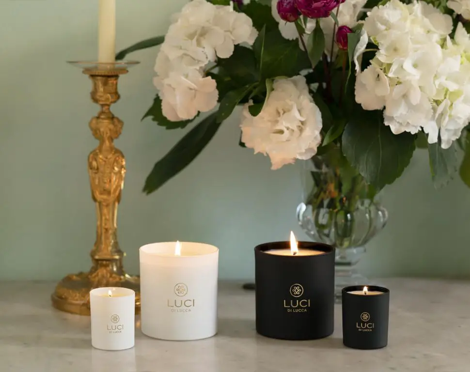 elegant luxury scented candles