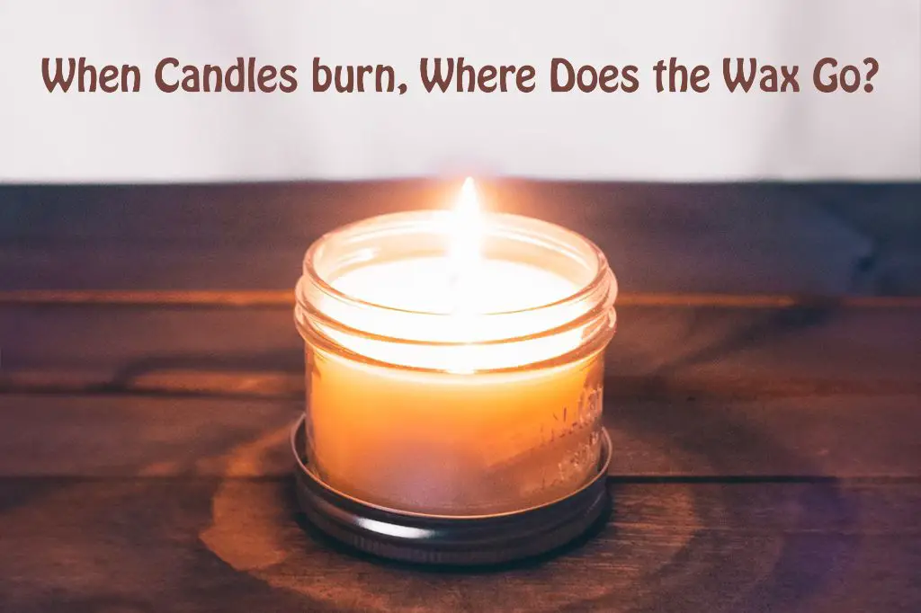 hot candle wax can cause burns if touched
