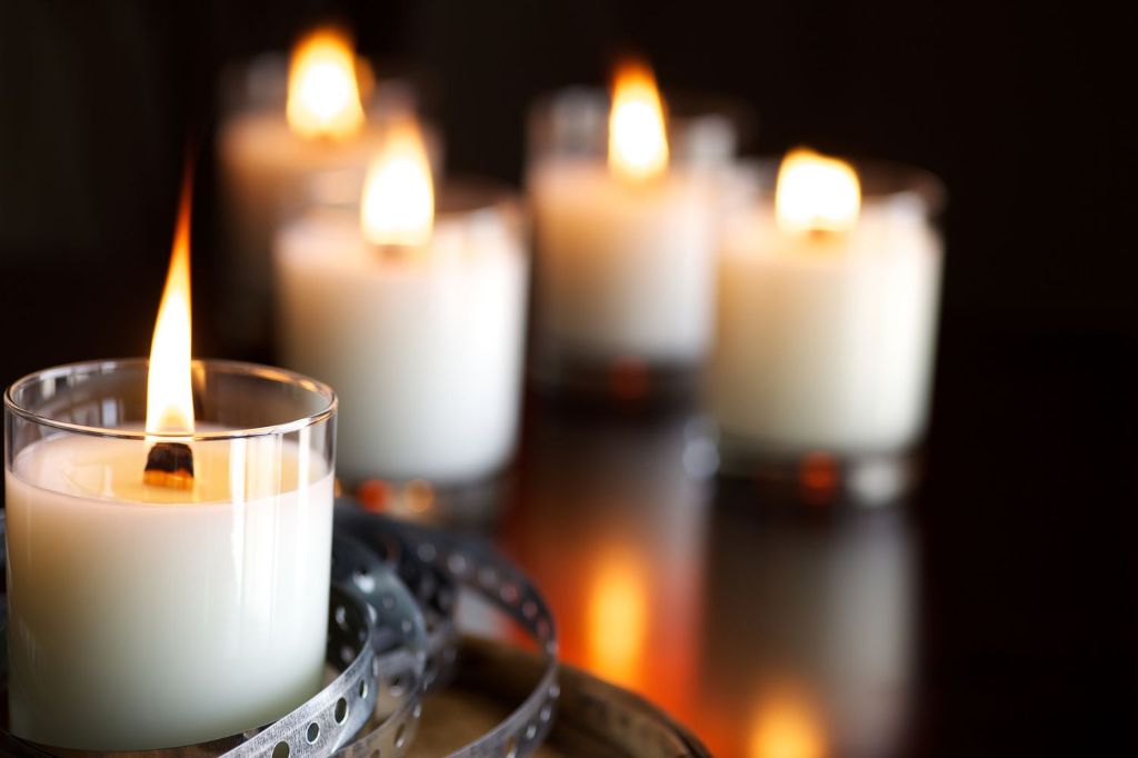 paraffin wax candles