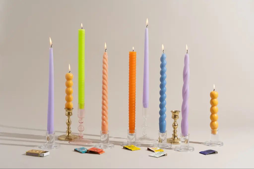 tall thin vs short wide candles