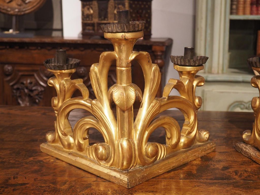 a candle holder from the late 18th century.