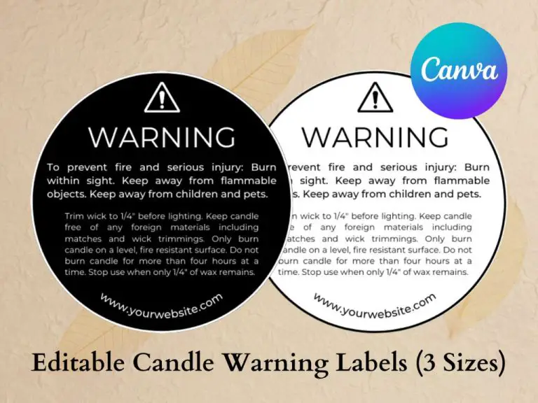 What Is Required On A Candle Label?