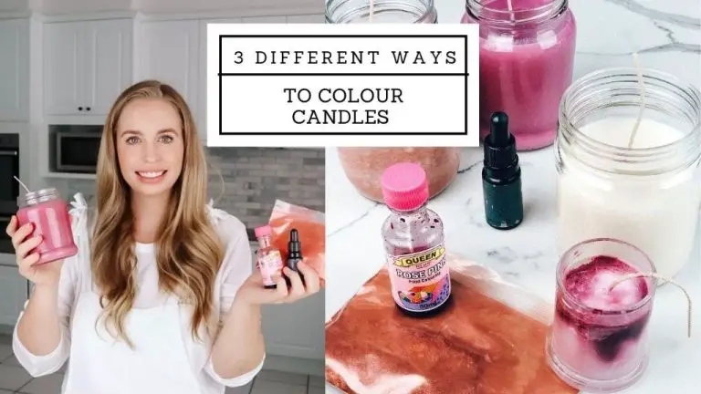 How Do You Change The Color Of A Wax Candle?