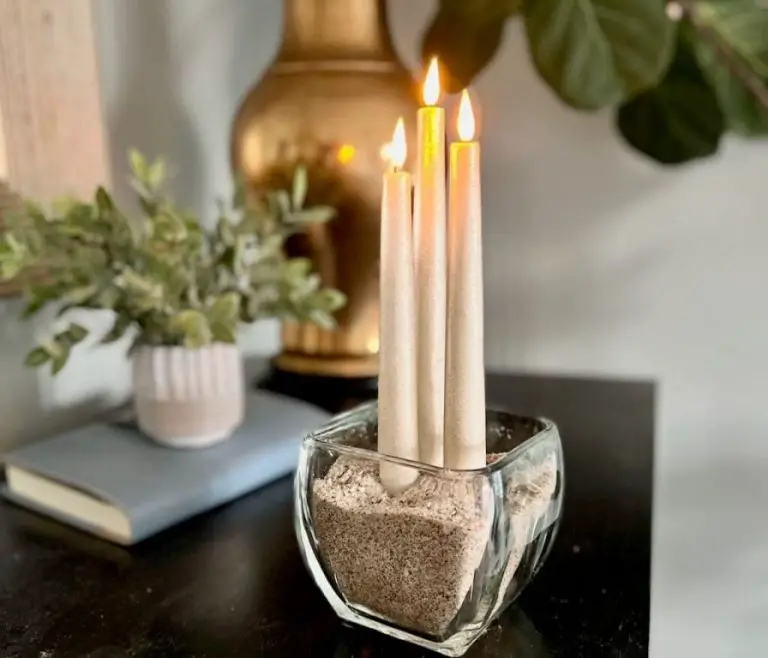 How Do You Hold Pillar Candles In Place?