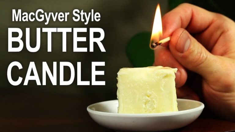 What Is A Safe Wick For Butter Candle?