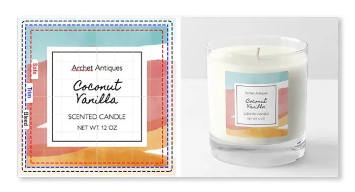Can Avery Labels Be Used On Candles?