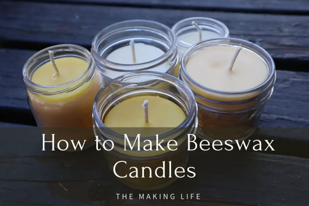 beeswax, soy wax, and paraffin wax chunks