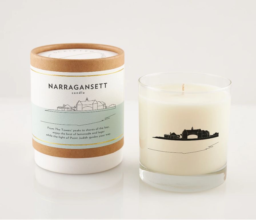 cherry blossom candles create a peaceful, hopeful feeling reminiscent of childhood.