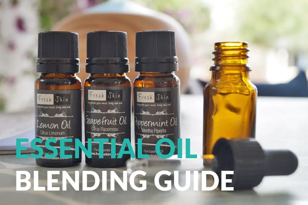 choose 2-4 complementary essential oils when blending for candles