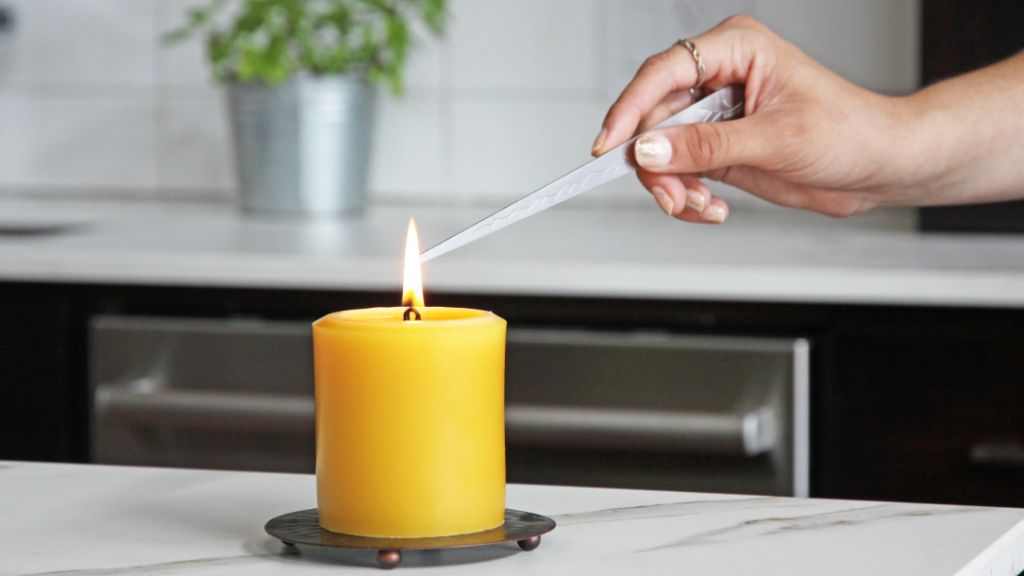 choosing the proper wick width is important for optimal candle burning.