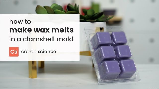 clamshell wax melts can be scented with a wide variety of fragrance oils and essential oils to create different aromas.