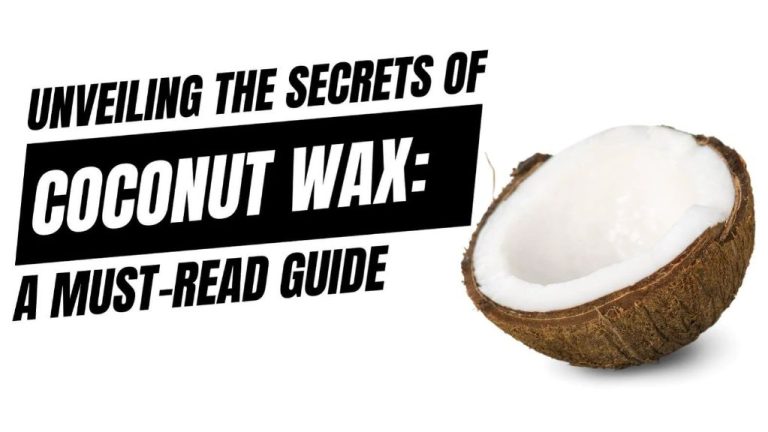What’S The Difference Between Coconut Oil And Coconut Wax?