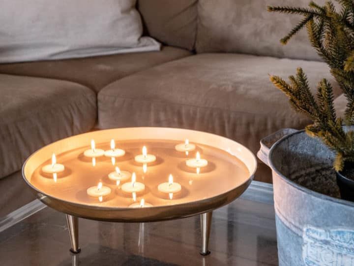 What Makes Floating Candles Float?