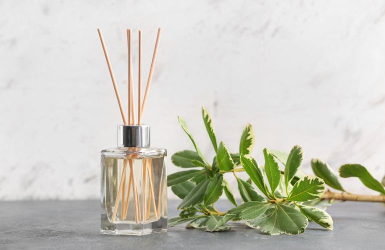 diffuser sticks work by absorbing essential oils and slowly releasing the aroma into the air through evaporation.