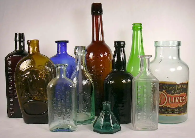 examining the seams and manufacturing techniques of old glass jars can provide clues to help date them.