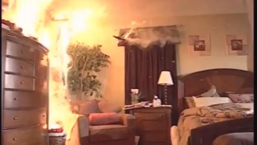 examples of house fires caused by unattended candles