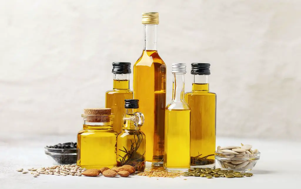 image of various types of cooking oil with sticks formed in them