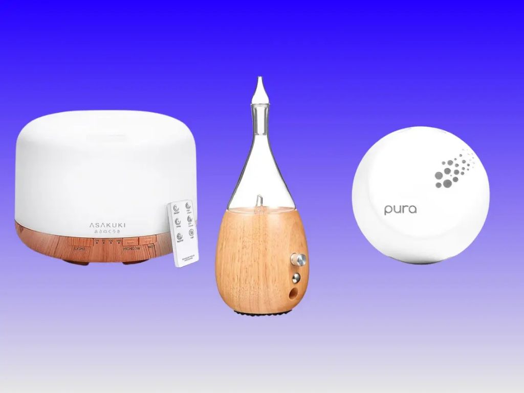 image showing an essential oil diffuser that needs to be replaced due to damage