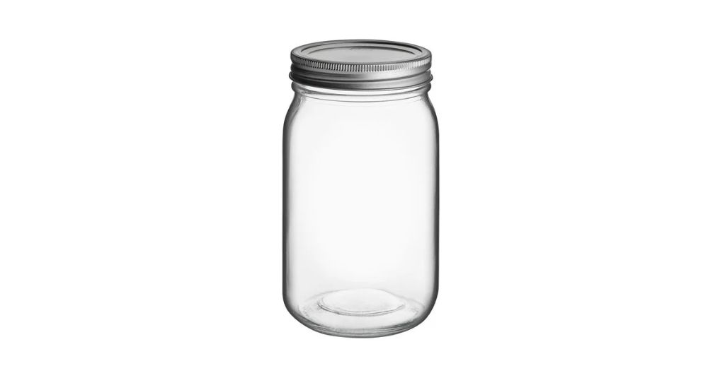 large glass jars used to store and display items