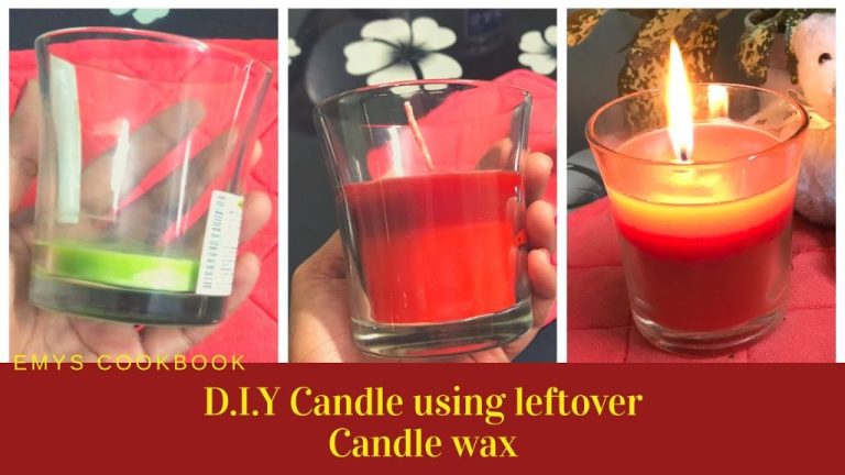 What Do You Do If You Have Candle Wax Left But No Wick?