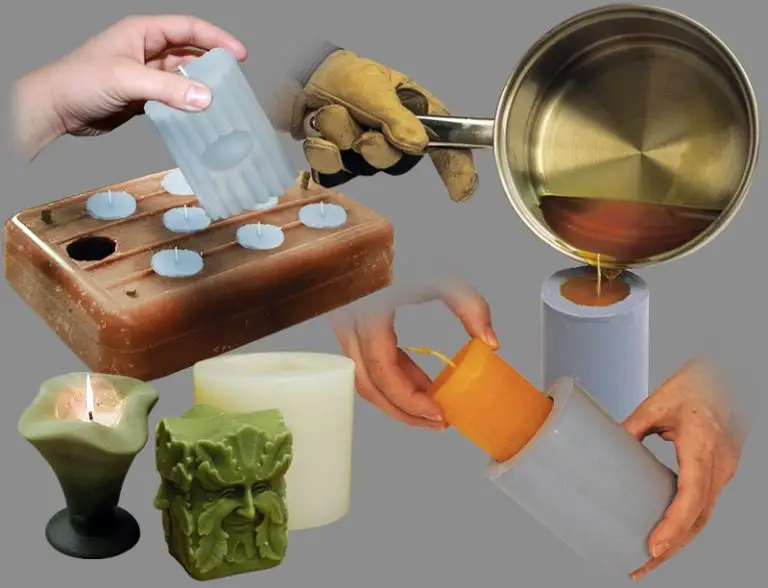How Do You Pour Wax Into Mold?