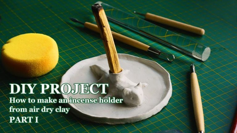 How Do You Make An Incense Holder At Home?