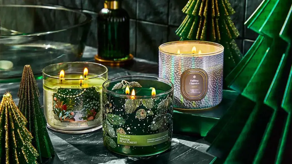 popular seasonal candles for bath & body works sales