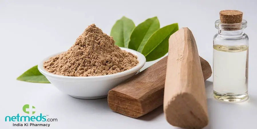 sandalwood oil may provide benefits for skin health and inflammation