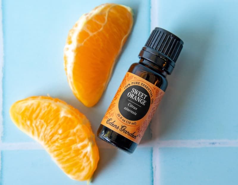 sweet orange oil contains anti-inflammatory compounds like limonene