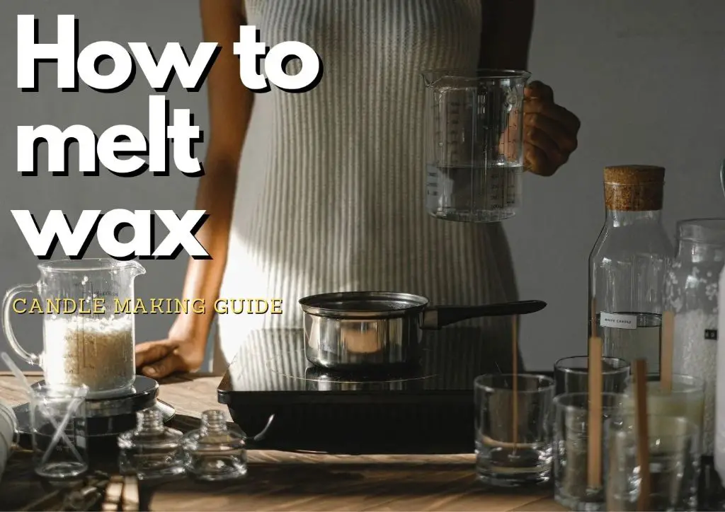 using a double boiler prevents scorching when melting soy wax for melts