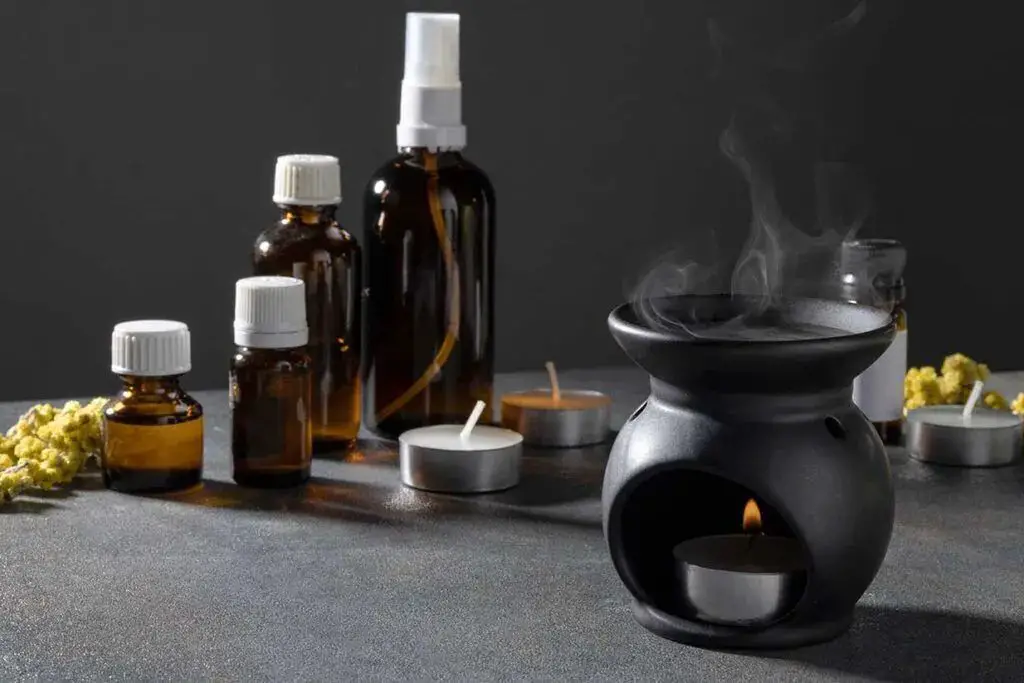 using essential oils in candles requires caution for safety and performance