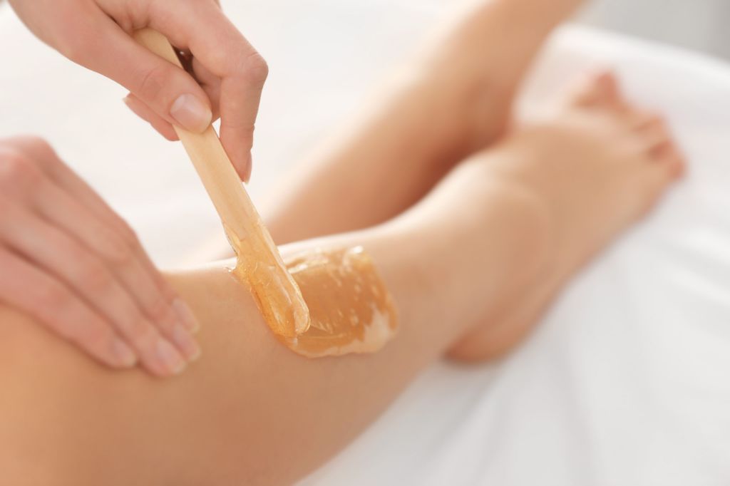 using the right amount of wax helps achieve smooth, hair-free skin.