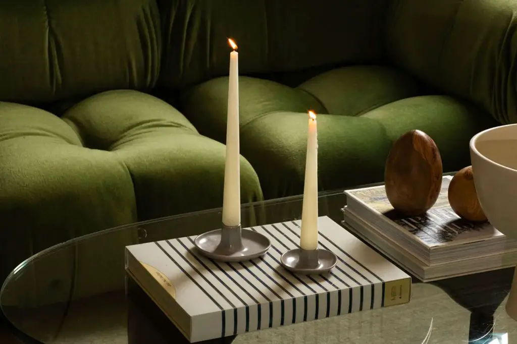 votive candle holders come in a variety of materials like glass, ceramic, metal, and wood to suit any decor style.