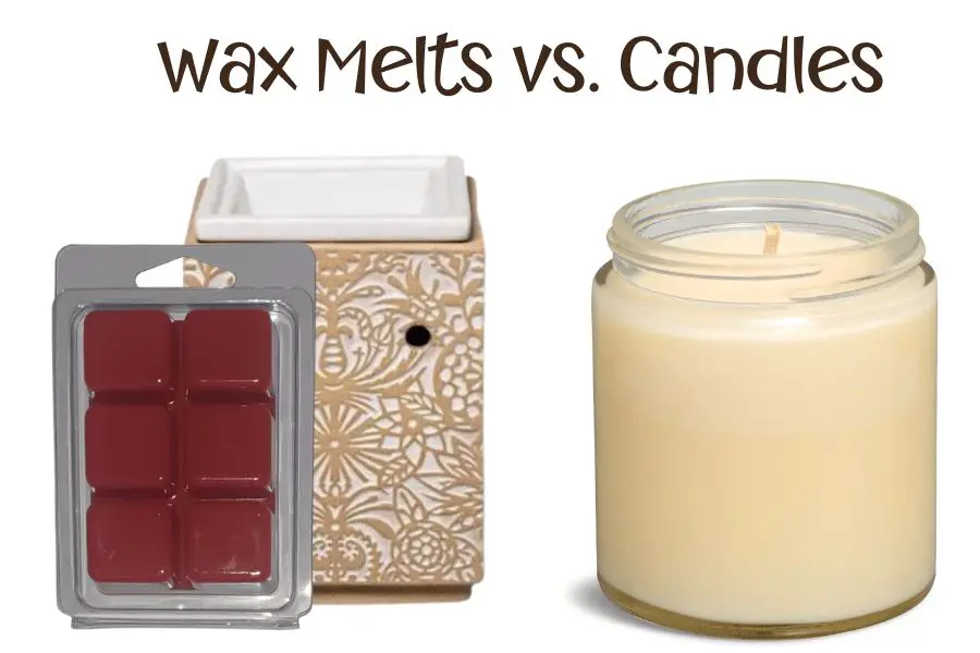 wax melts are safer than candles since they don't require an open flame.