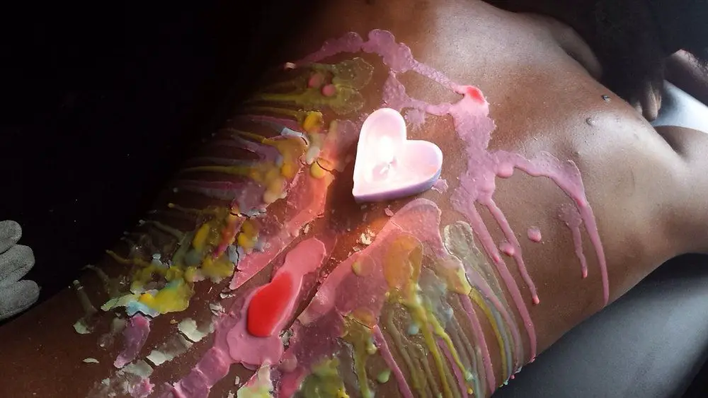 wax play provides unique sensations from hot wax on the skin