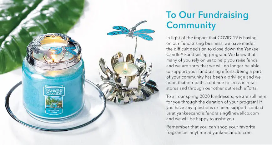 yankee candle fundraisers support various groups and causes