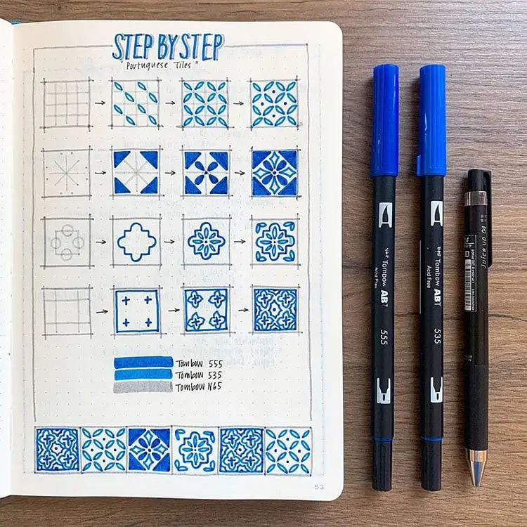 50 Bullet Journal Doodle Ideas Perfect For Beginners