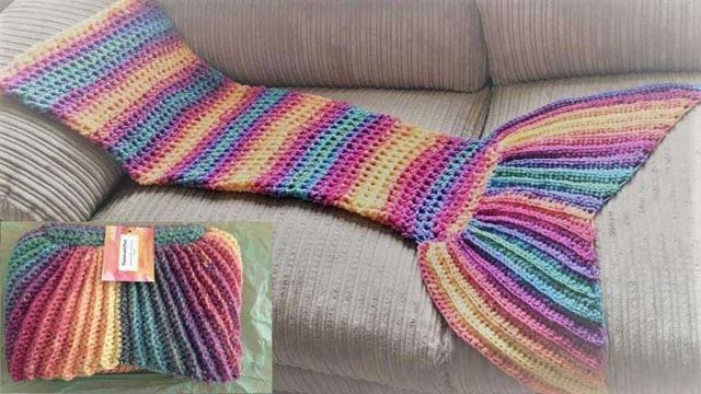 Magical Crochet Mermaid Tail Blanket Patterns