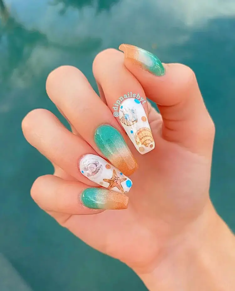 15 Beach Nail Designs For Your Next Vacation