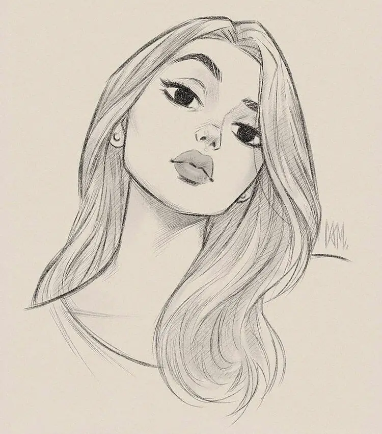 Cool Girl Drawing Ideas And References