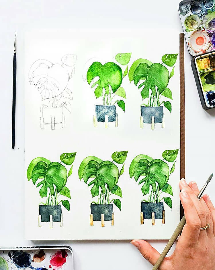 Beautiful Watercolor Painting References