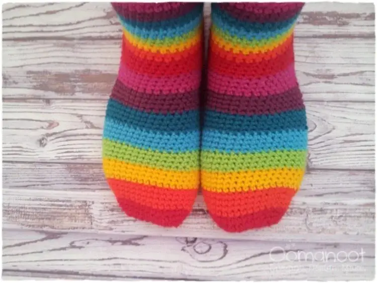 Free And Easy Crochet Sock Patterns