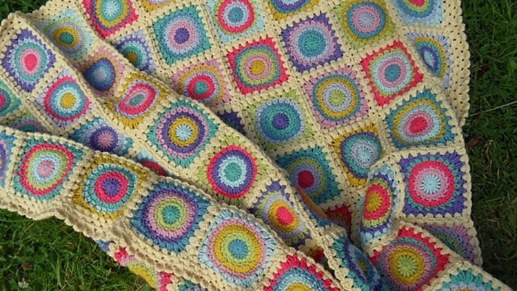 Fun Vintage Crochet Blanket Patterns