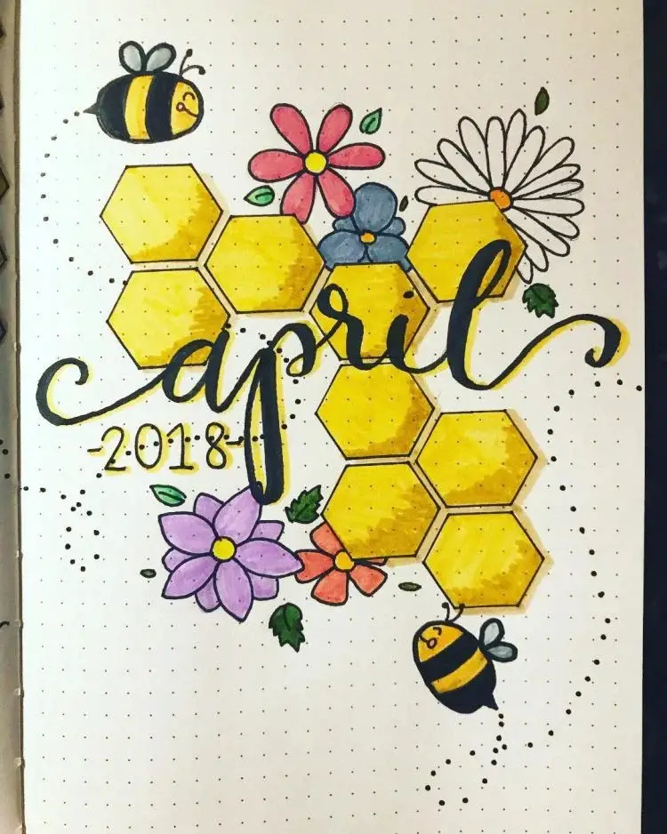 15 Best Floral Bullet Journal Spreads Perfect For Spring
