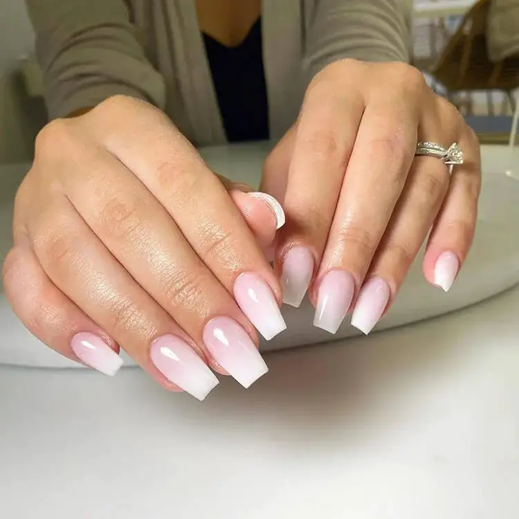 15 Pink And White Nails Designs