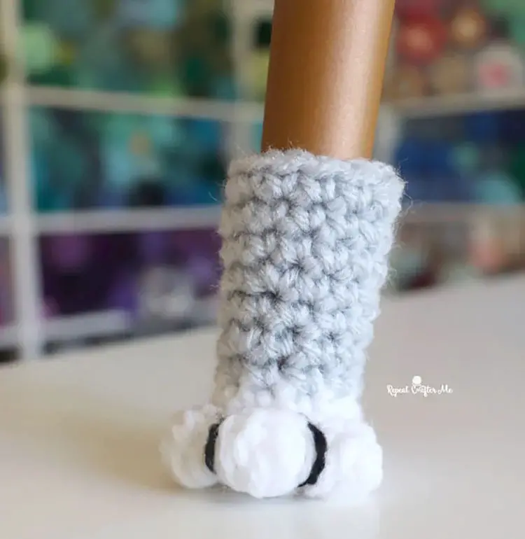 Crochet Chair Sock Patterns